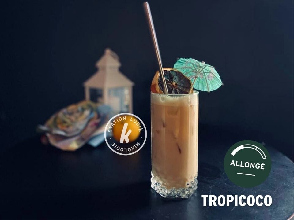 mocktail onctueux et pétillant